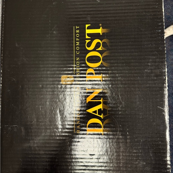 Dan Post Tan Leather Cowboy Boots - Picture 5 of 5